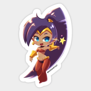 Chibi Shantae A Sticker